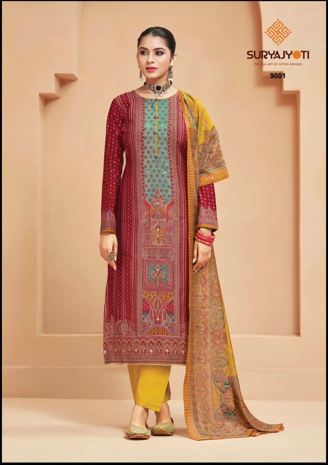 Suryajyoti Payal Advance Vol 9 Pure Modal Dress Material - Amrah Wholesale