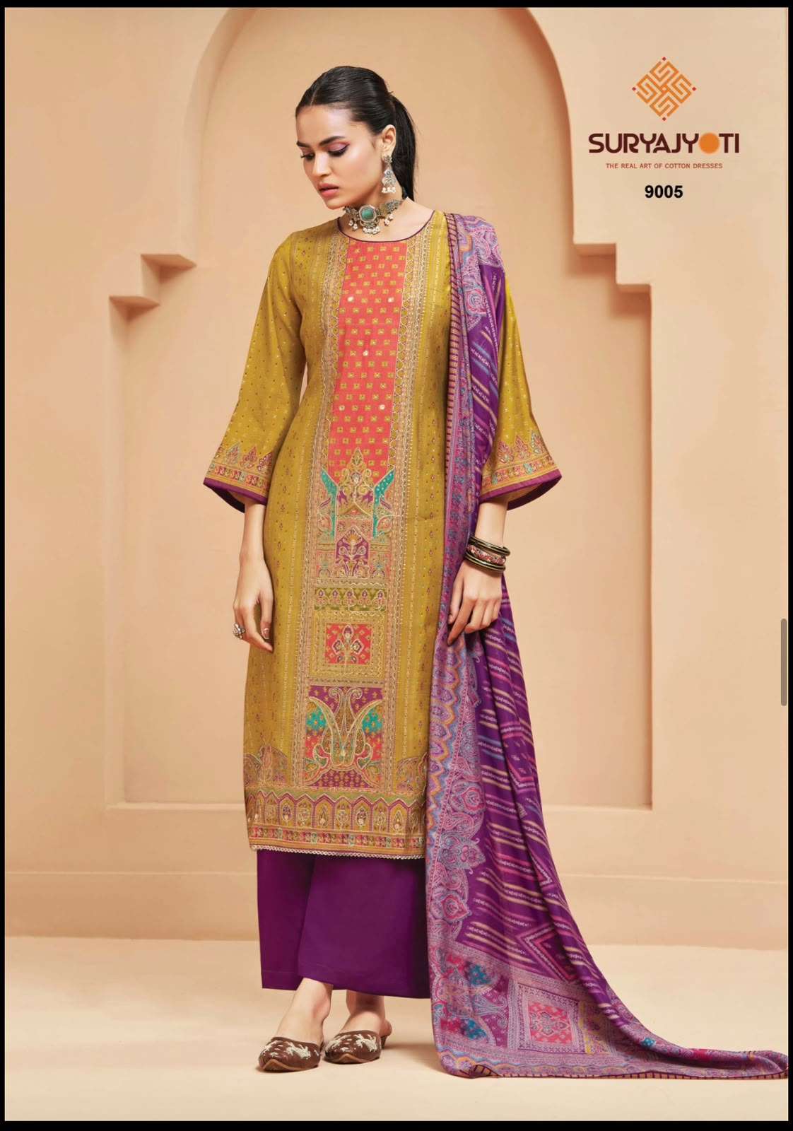 Suryajyoti Payal Advance Vol 9 Pure Modal Dress Material - Amrah Wholesale
