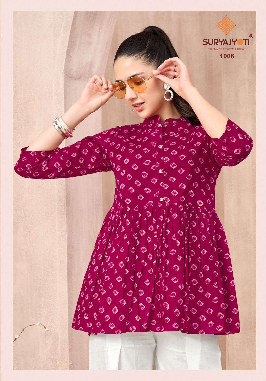 Suryajyoti Pramita Vol 1 Pure Cotton Tops