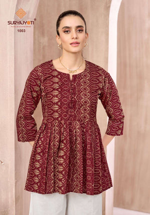 Suryajyoti Pramita Vol 1 Pure Cotton Tops
