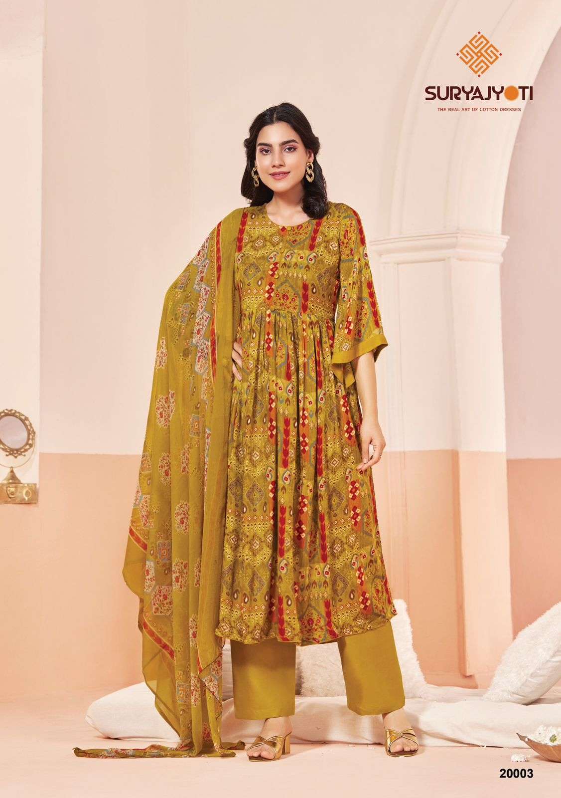 Suryajyoti Princess Vol 20 Rayon Dress Material Collection