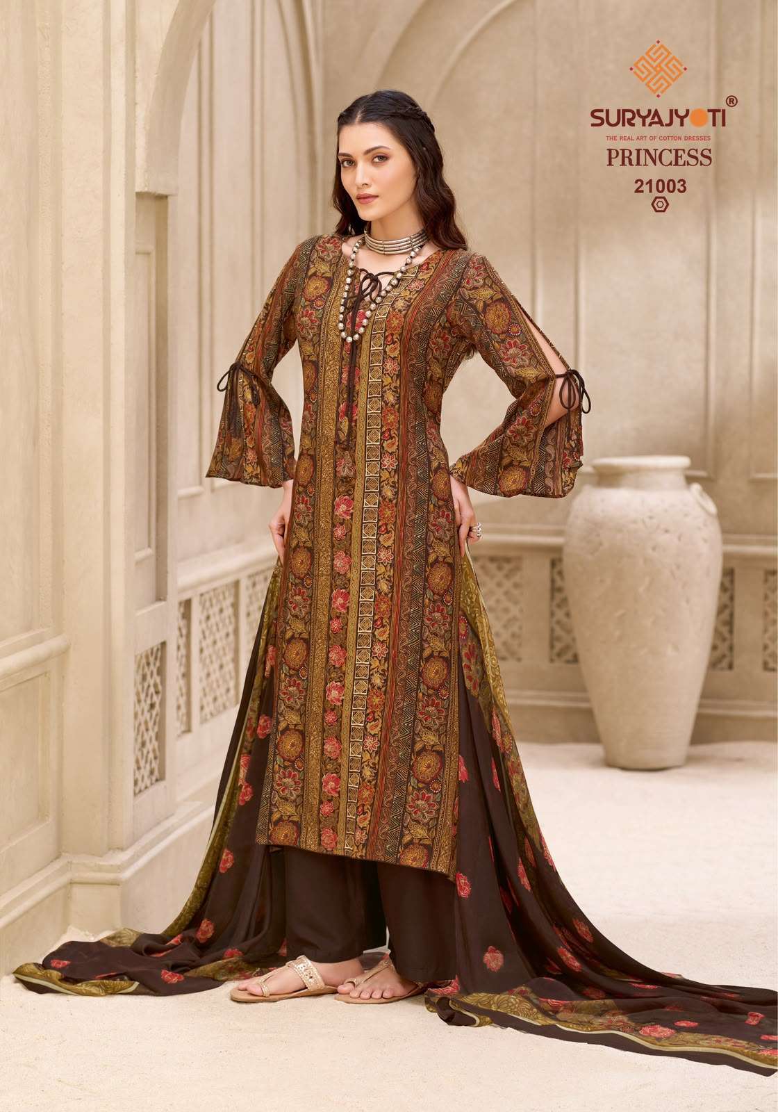 Suryajyoti Princess Vol 21 Heavy Rayon Dress Material - Amrah Wholesale
