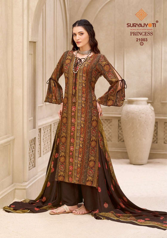 Suryajyoti Princess Vol 21 Heavy Rayon Dress Material - Amrah Wholesale