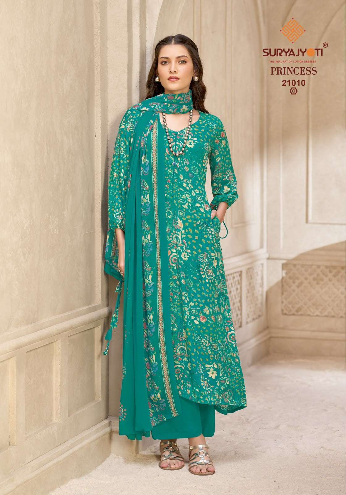 Suryajyoti Princess Vol 21 Heavy Rayon Dress Material - Amrah Wholesale
