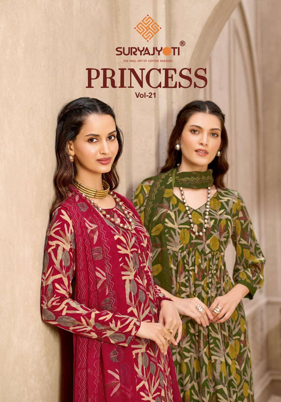 Suryajyoti Princess Vol 21 Heavy Rayon Dress Material