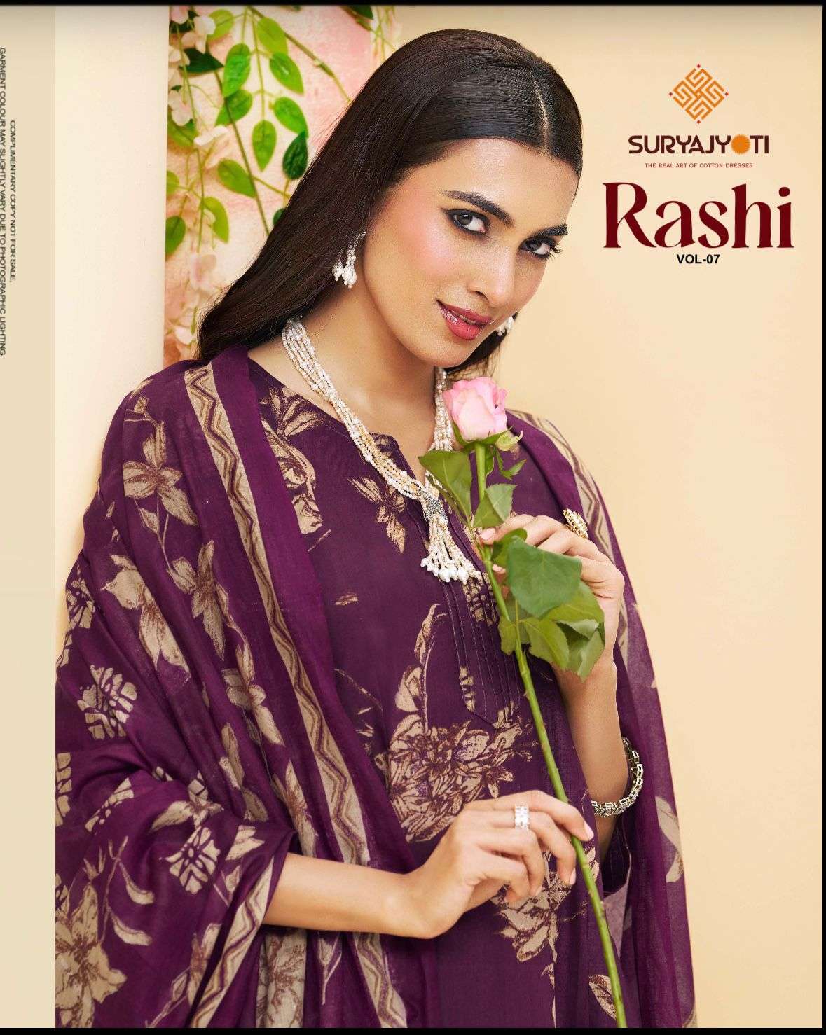 Suryajyoti Rashi Vol 7 Cotton Anarkali Style Salwar Suit Set - Amrah Wholesale