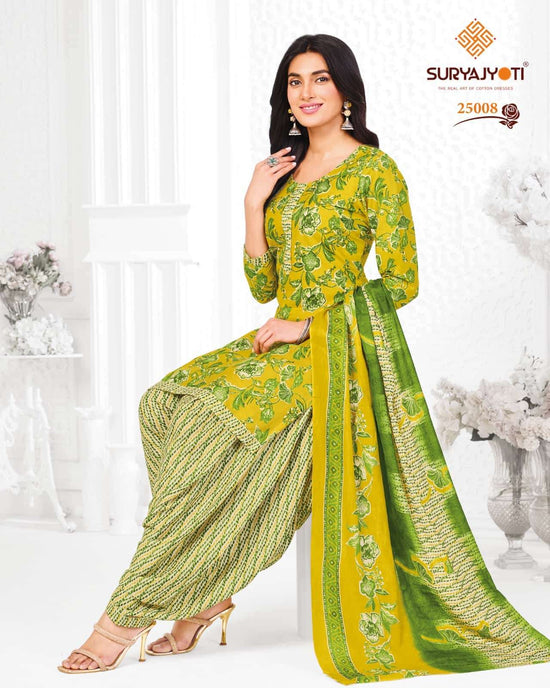 Suryajyoti Sui Dhaga Vol 25 Cotton Kurti Pant Dupatta Set