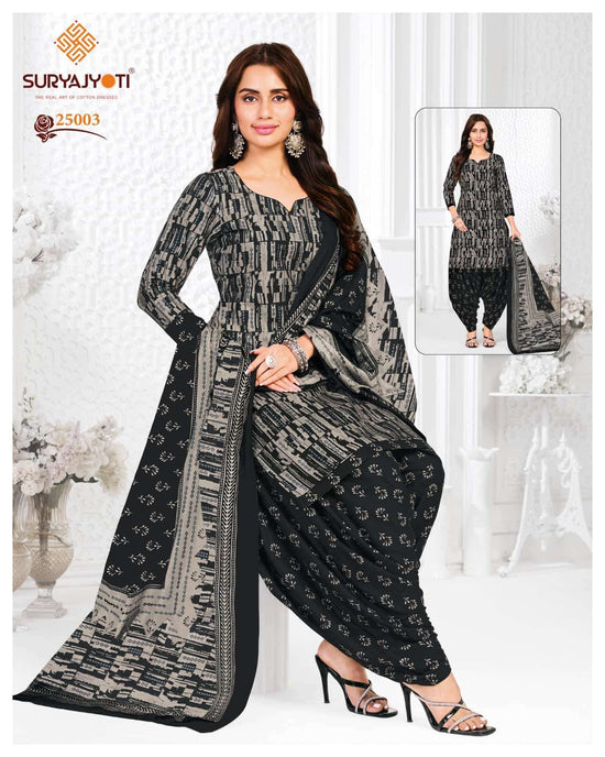 Suryajyoti Sui Dhaga Vol 25 Cotton Kurti Pant Dupatta Set