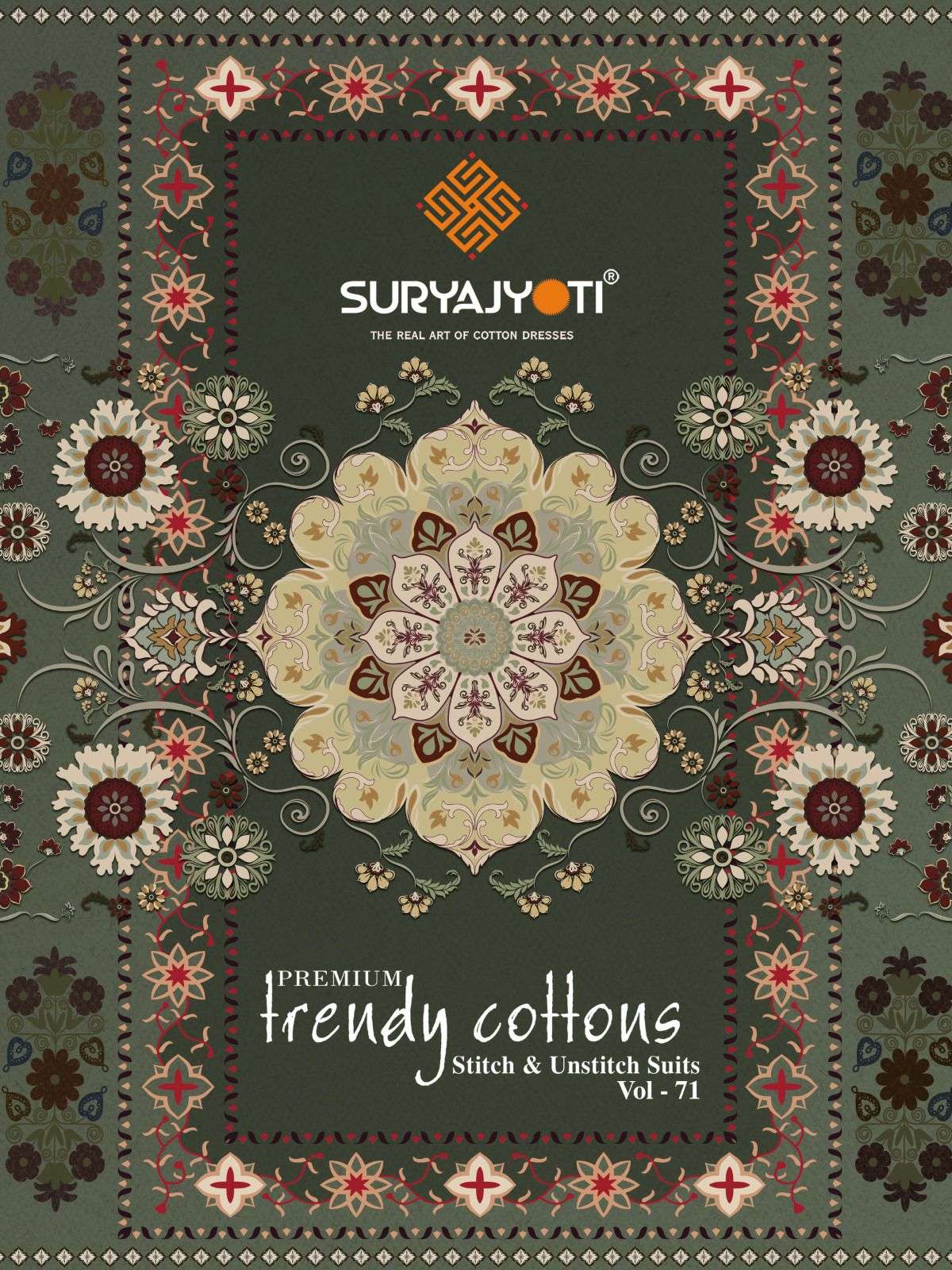 Suryajyoti Trendy Cotton Vol 71 - Amrah Wholesale