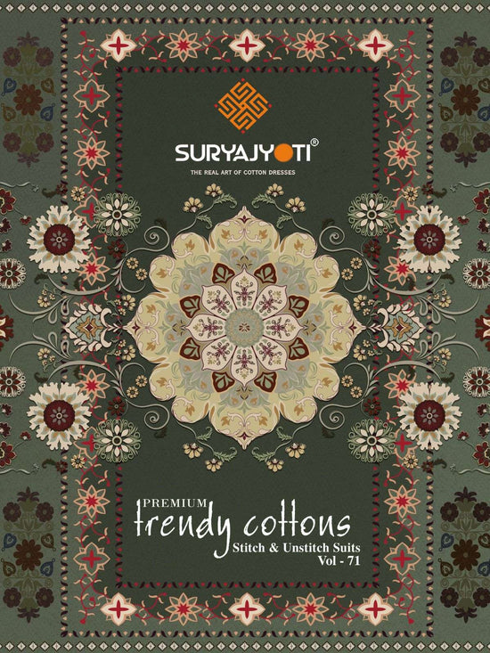 Suryajyoti Trendy Cotton Vol 71 - Amrah Wholesale