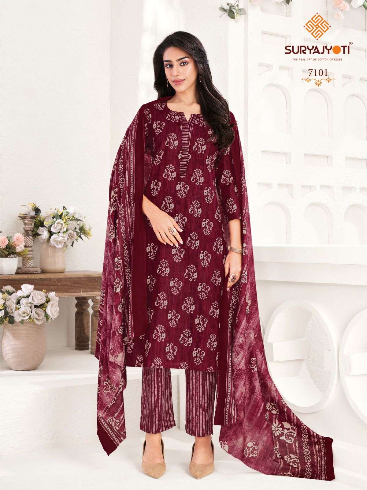 Suryajyoti Trendy Cotton Vol 71 - Amrah Wholesale