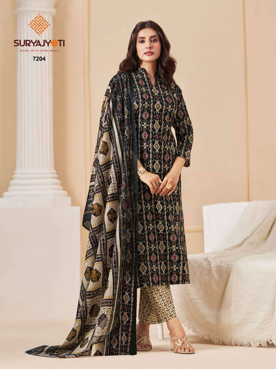 Suryajyoti Trendy Cotton Vol 72 Heavy Cotton Printed Dress Material