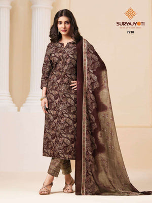 Suryajyoti Trendy Cotton Vol 72 Heavy Cotton Printed Dress Material