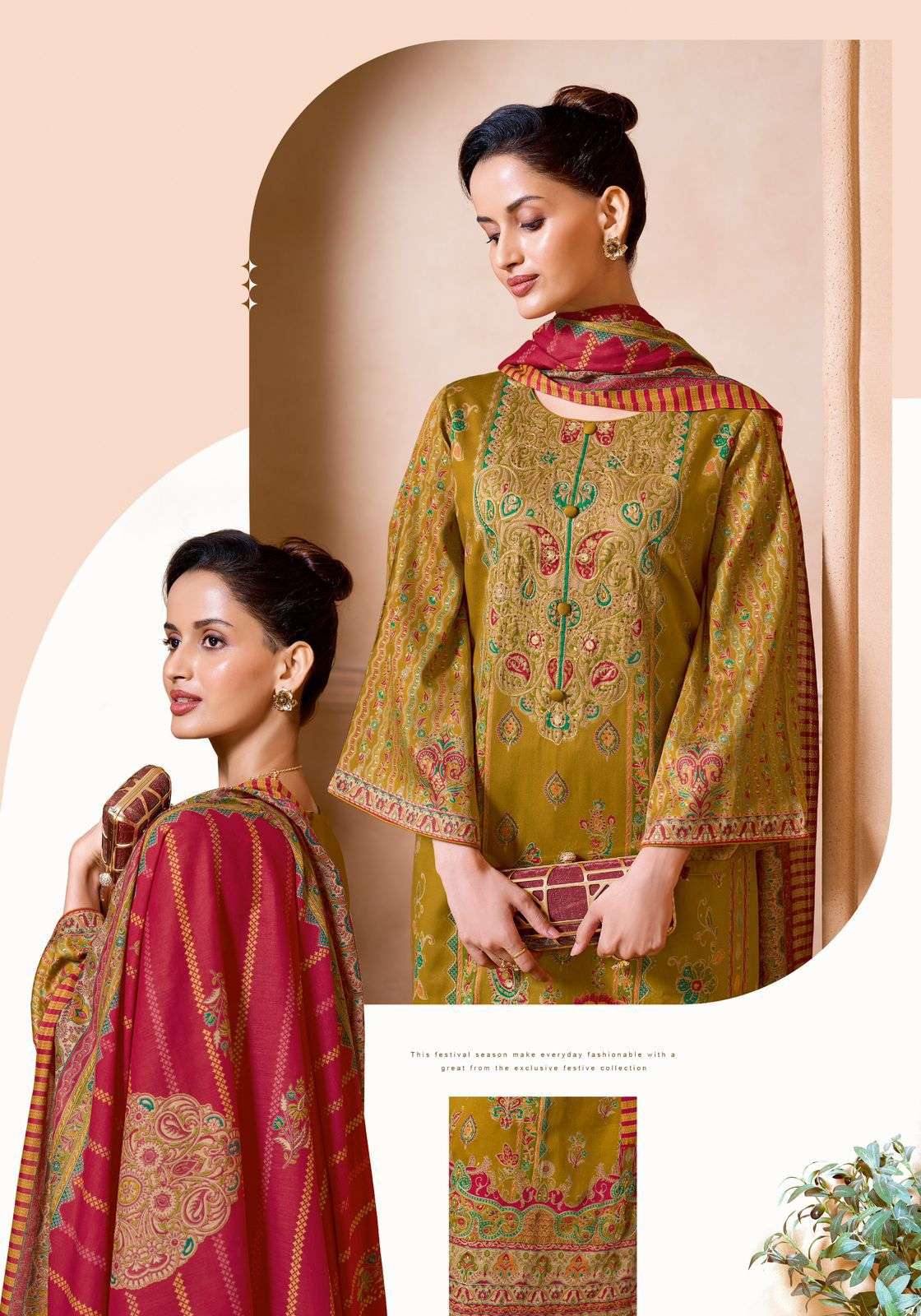 SURYAJYOTI ZARINA VOL-2 Jam Satin Fancy Salwar Suit Dress Material