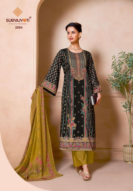 SURYAJYOTI ZARINA VOL-2 Jam Satin Fancy Salwar Suit Dress Material