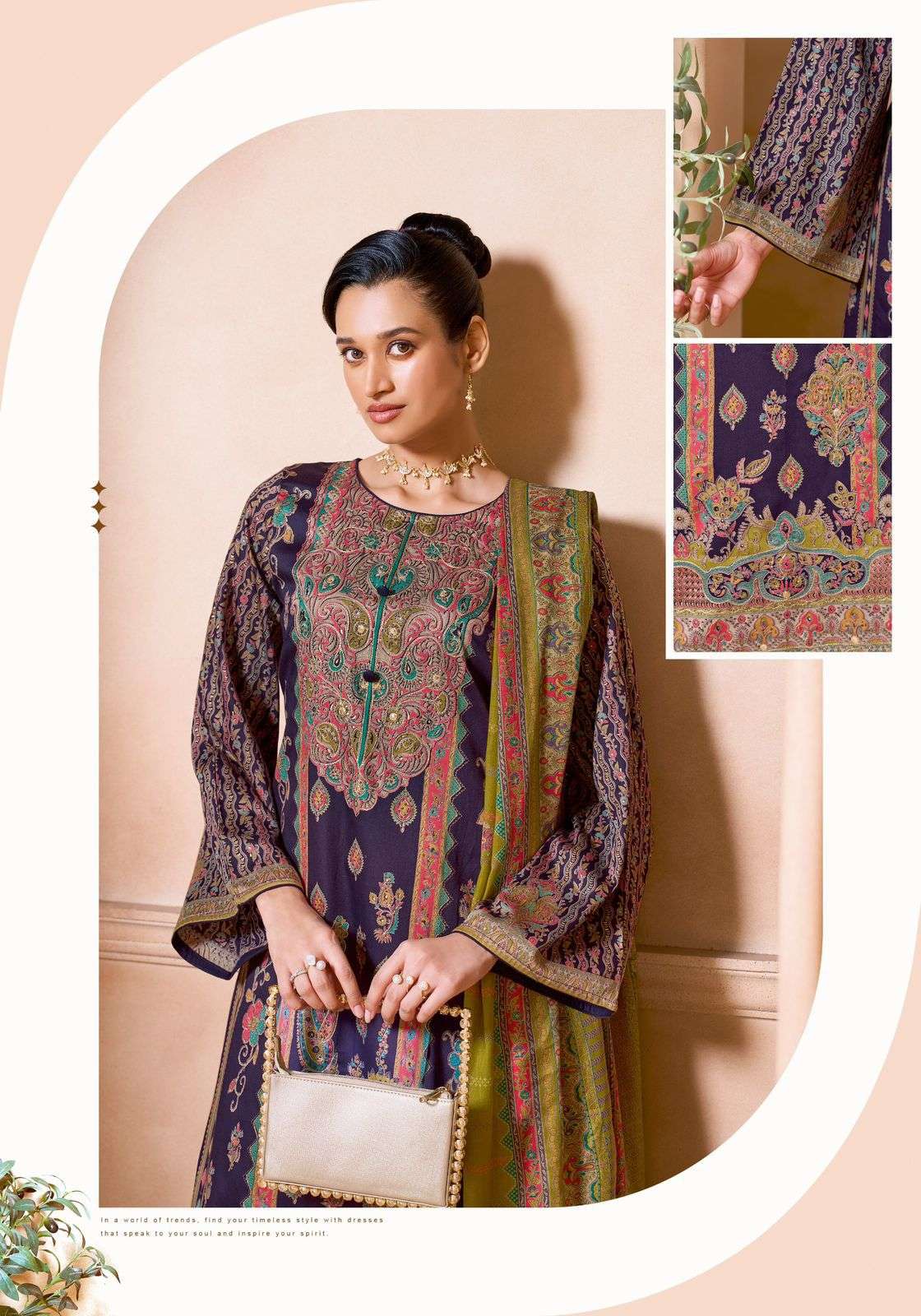 SURYAJYOTI ZARINA VOL-2 Jam Satin Fancy Salwar Suit Dress Material
