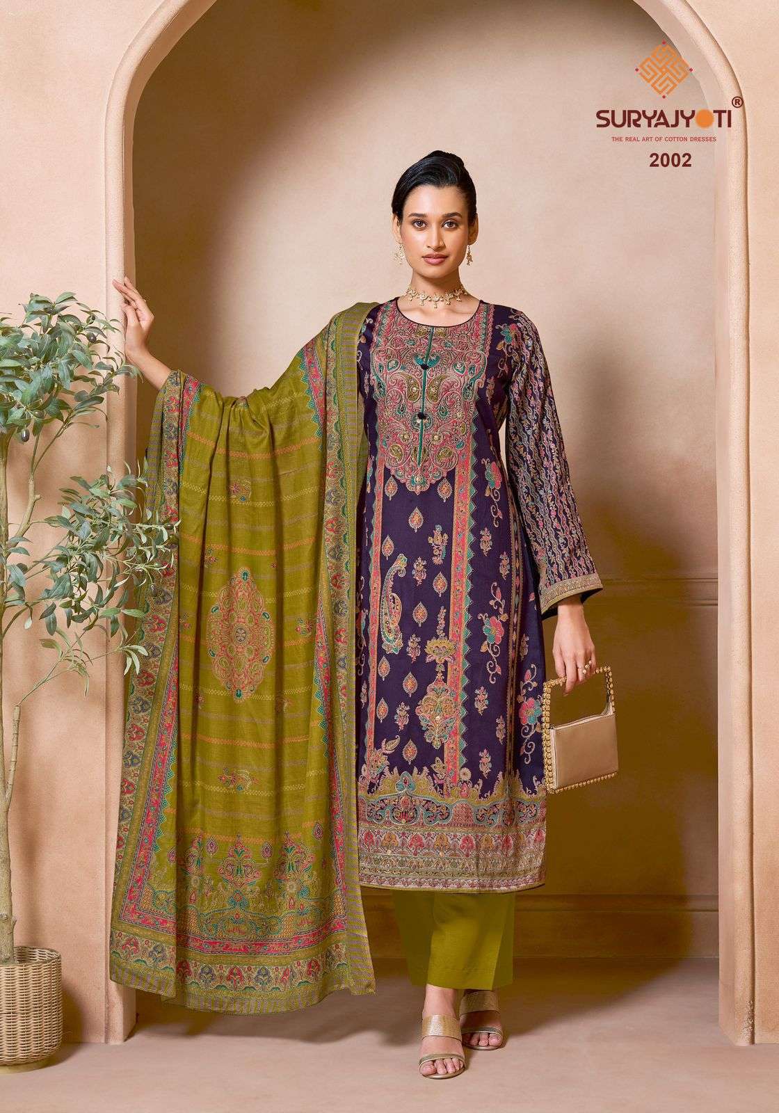 SURYAJYOTI ZARINA VOL-2 Jam Satin Fancy Salwar Suit Dress Material