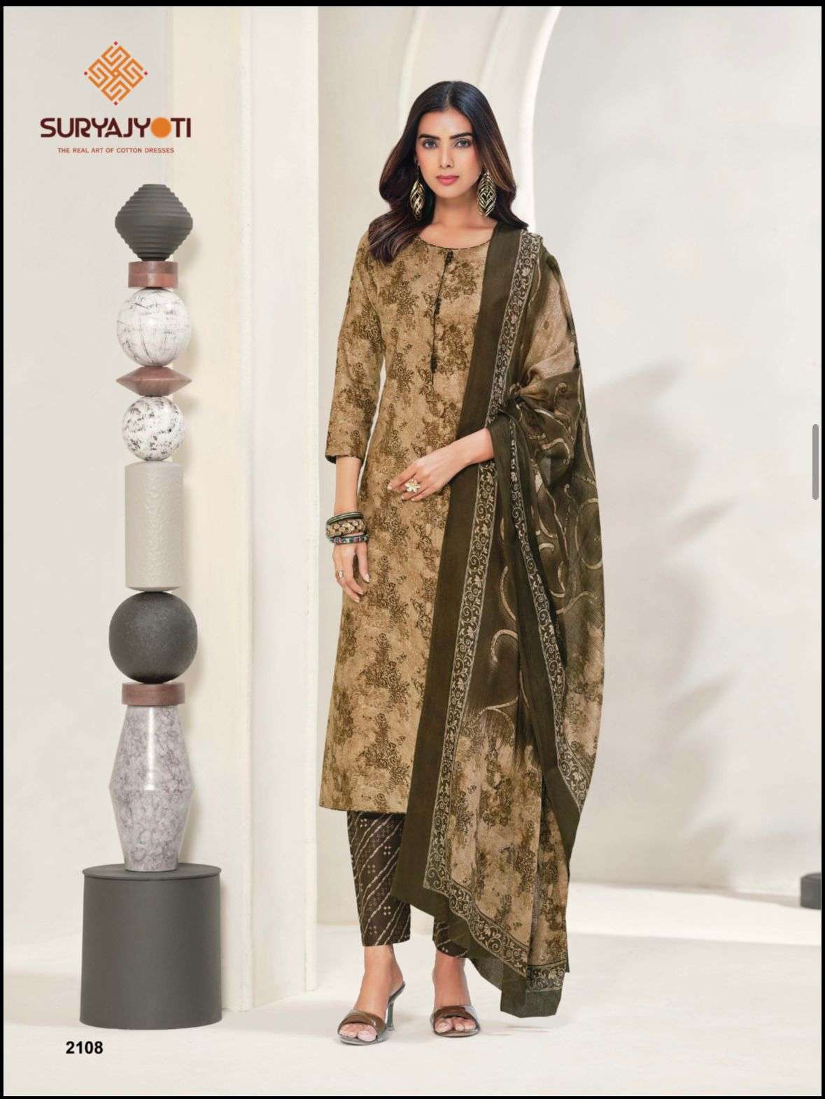 Suryajyoti Zion Cotton Vol 21 Pure Cotton Dress Material
