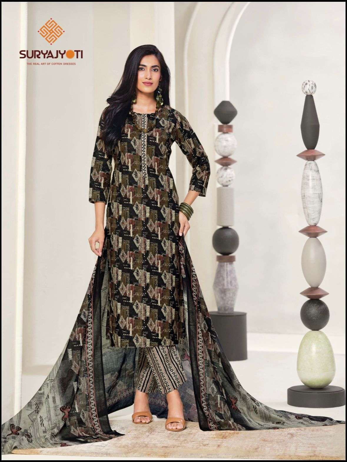 Suryajyoti Zion Cotton Vol 21 Pure Cotton Dress Material