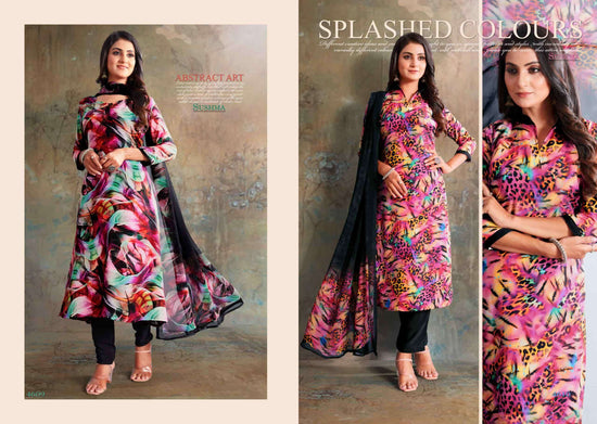 Sushma Beautify Exclusive Digital Printed Crape Dress Material