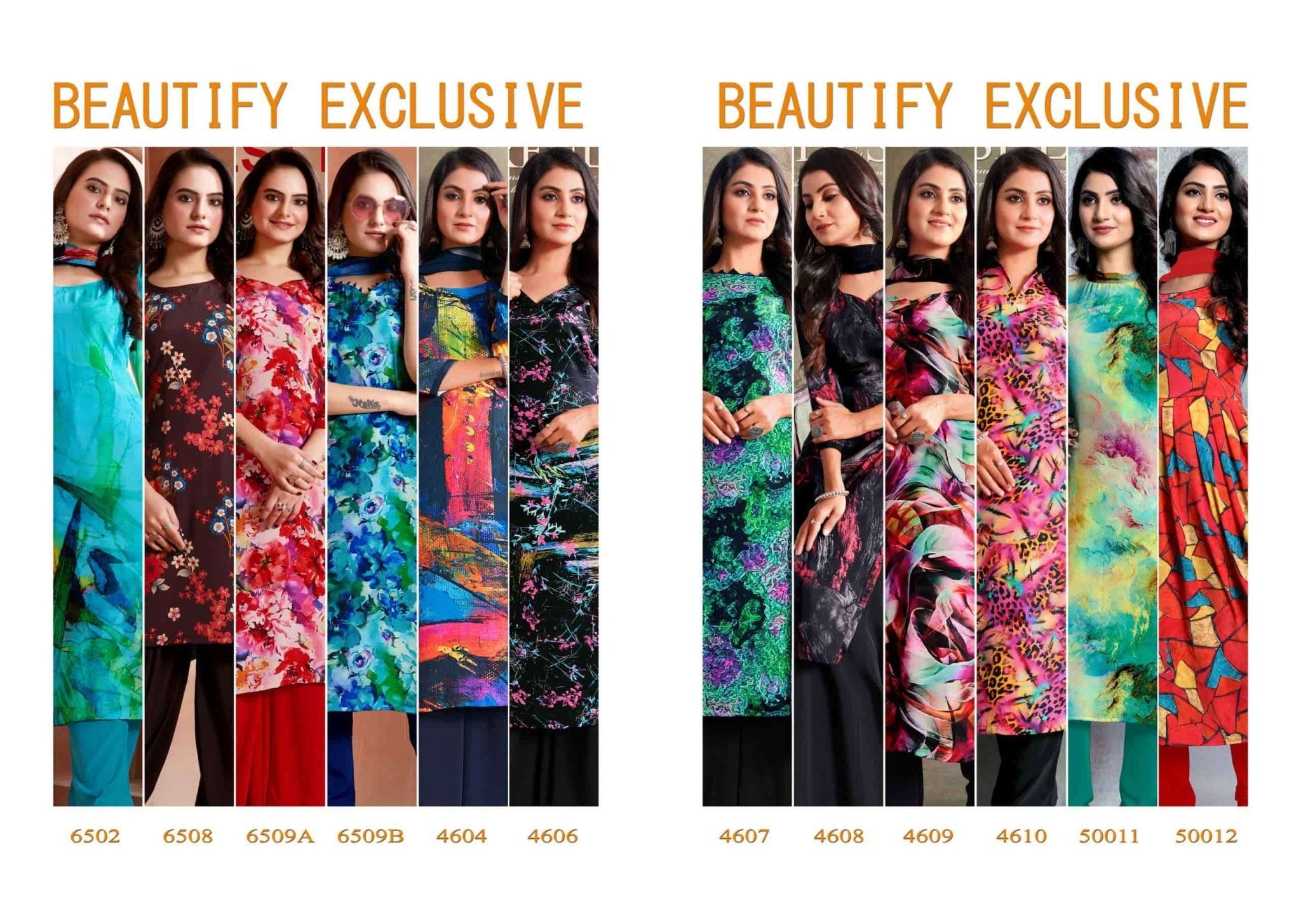 Sushma Beautify Exclusive Digital Printed Crape Dress Material - Amrah Wholesale