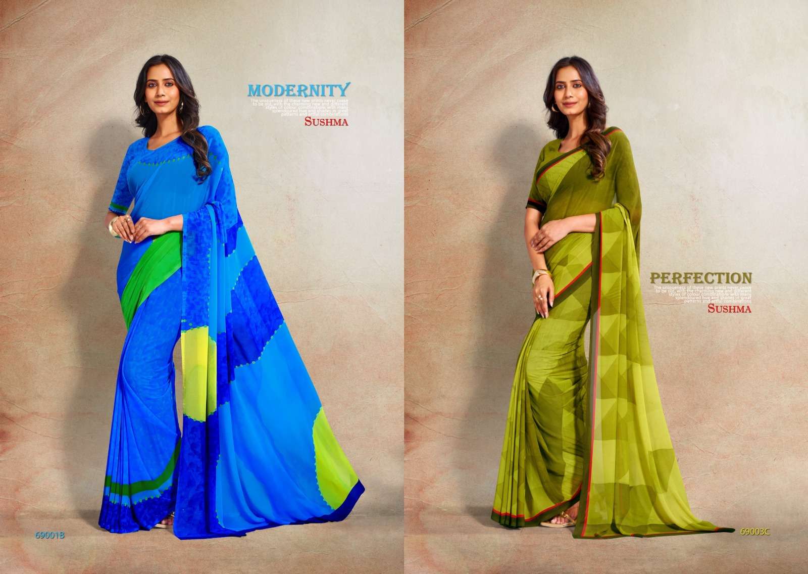 Sushma Dazzle Classics Digital Saree Wholesale Collection