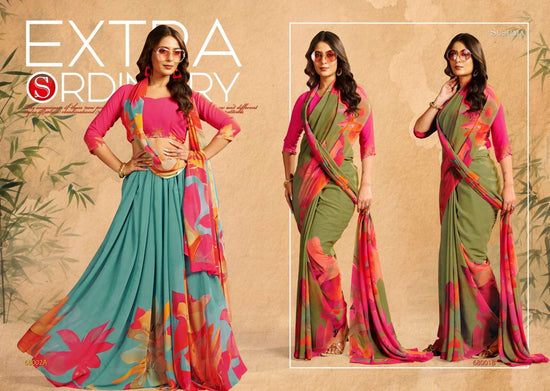 Sushma Dazzle Classics Digital Saree Wholesale Collection