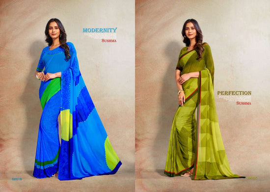 Sushma Dazzle Classics Digital Saree Wholesale Collection - Amrah Wholesale