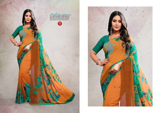 Sushma Dazzle Classics Digital Saree Wholesale Collection - Amrah Wholesale