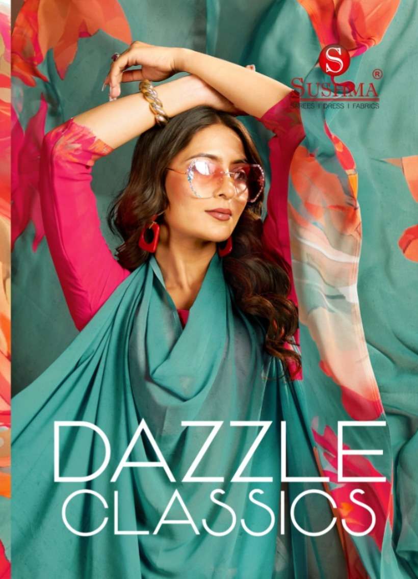 Sushma Dazzle Classics Digital Saree Wholesale Collection - Amrah Wholesale