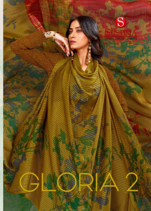 Sushma Gloria Vol 2 Georgette Satin Zari Saree Collection - Amrah Wholesale