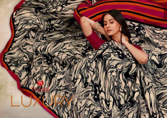 Sushma Luxury Fashion Crape Fancy Saree - Amrah Wholesale