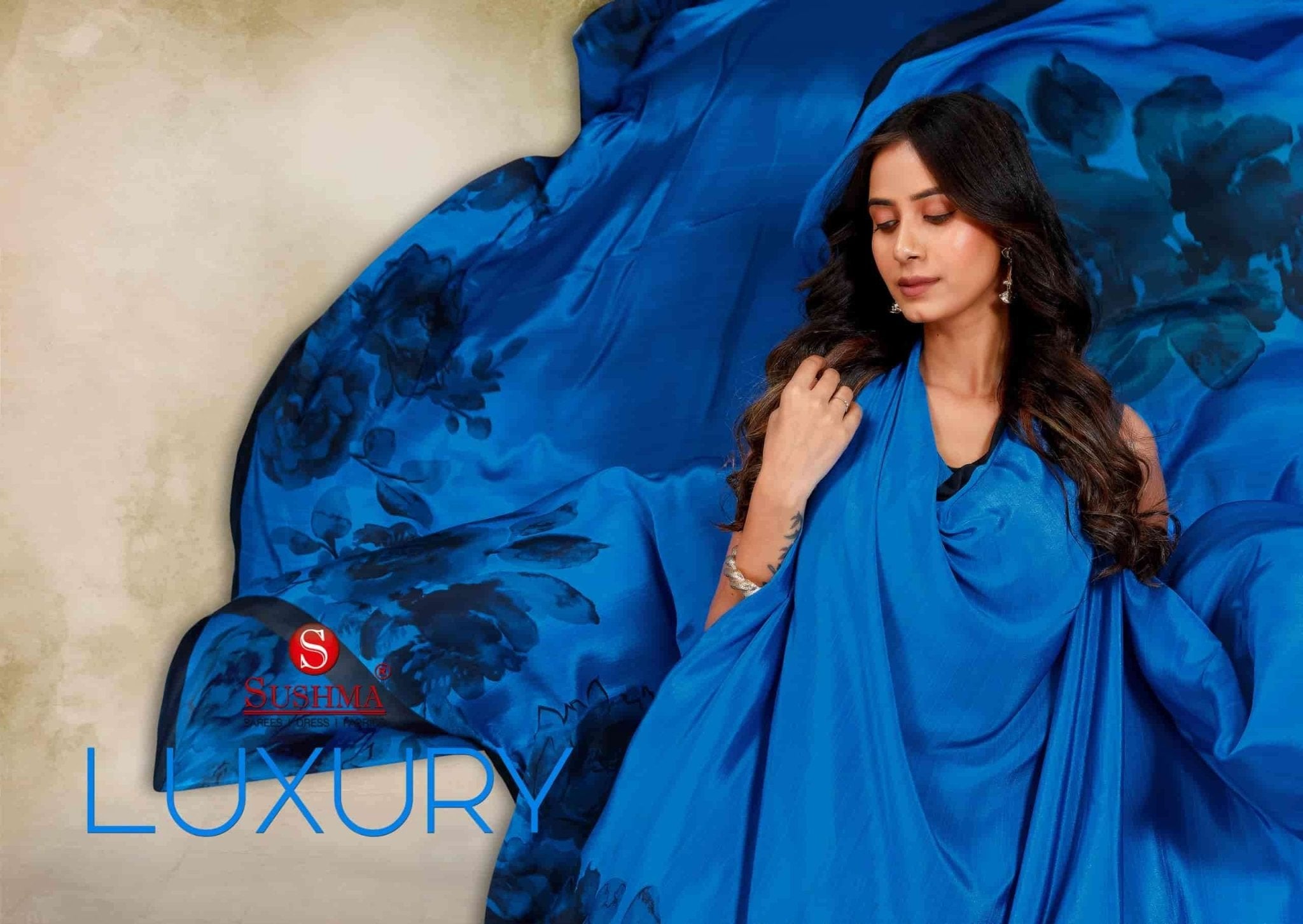 Sushma Luxury Fashion Crape Fancy Saree - Amrah Wholesale