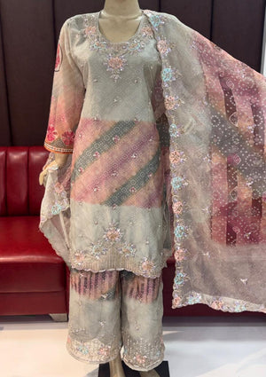Sw 1964 Rasmalai Beads Work Salwar Suit Set - Amrah Wholesale