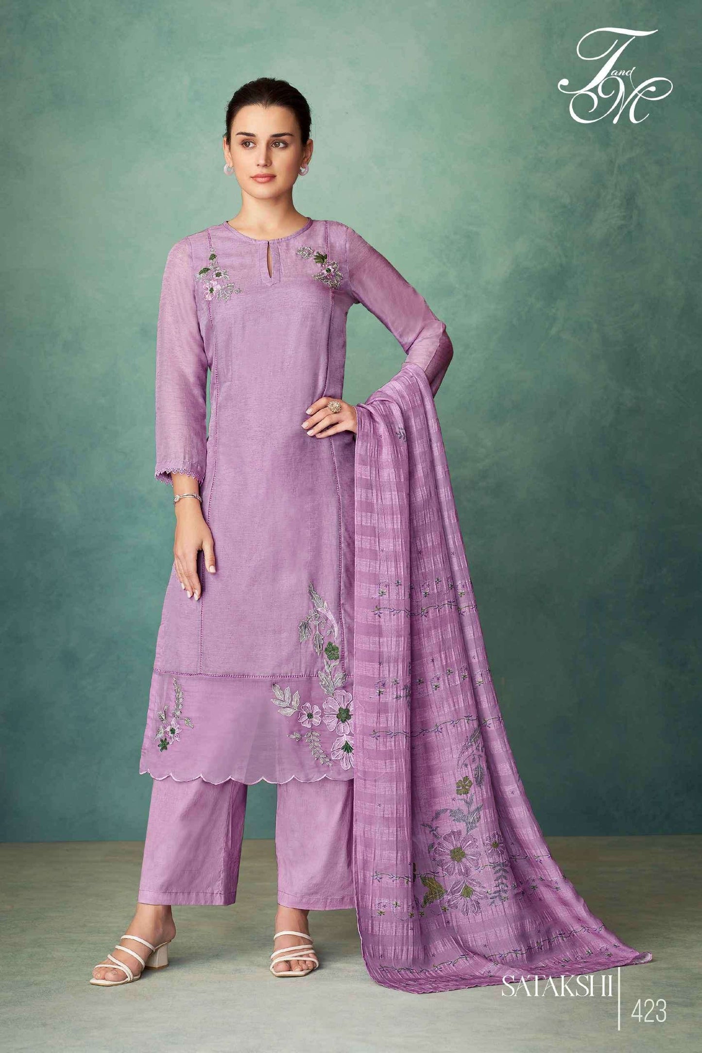 T And M Designer Satakshi Linen Dress Material Wholesale - Amrah Wholesale