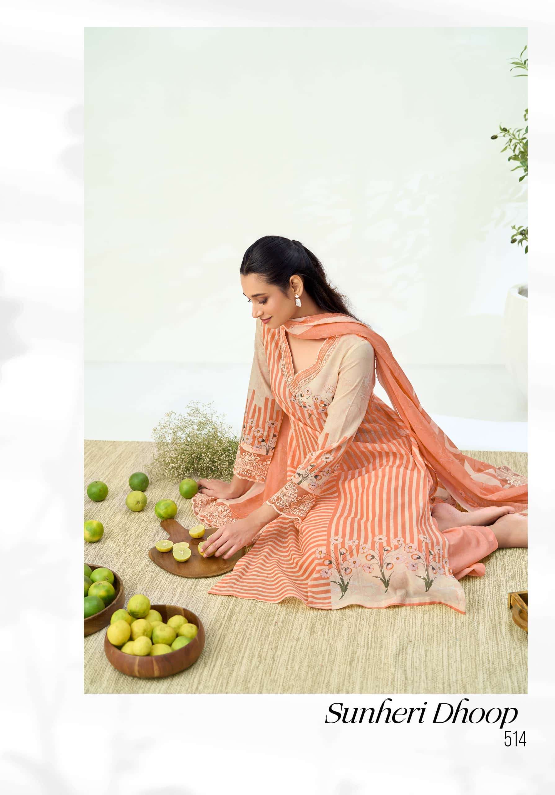 T And M Designer Sunheri Dhoop - Amrah Wholesale