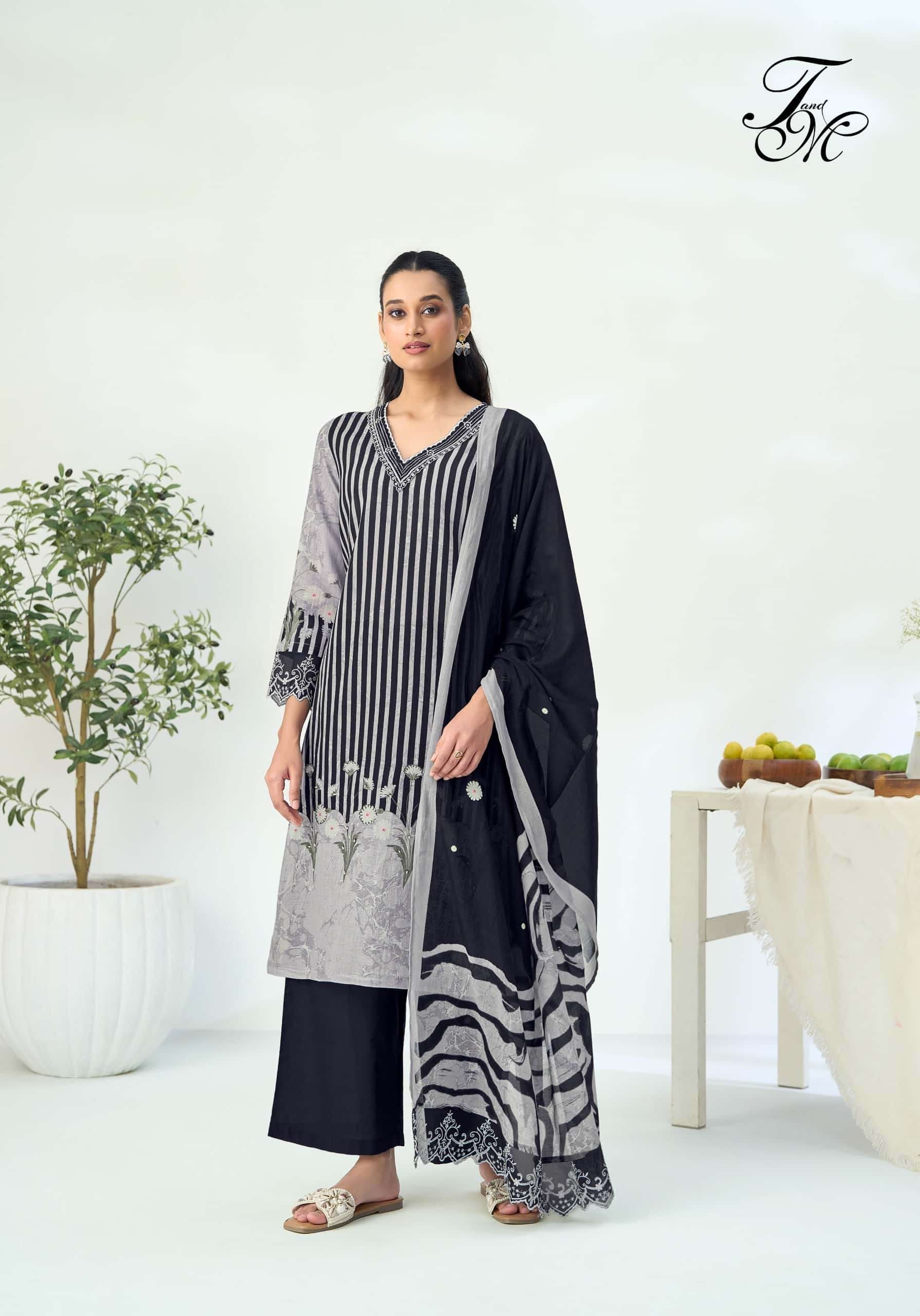 T And M Designer Sunheri Dhoop - Amrah Wholesale
