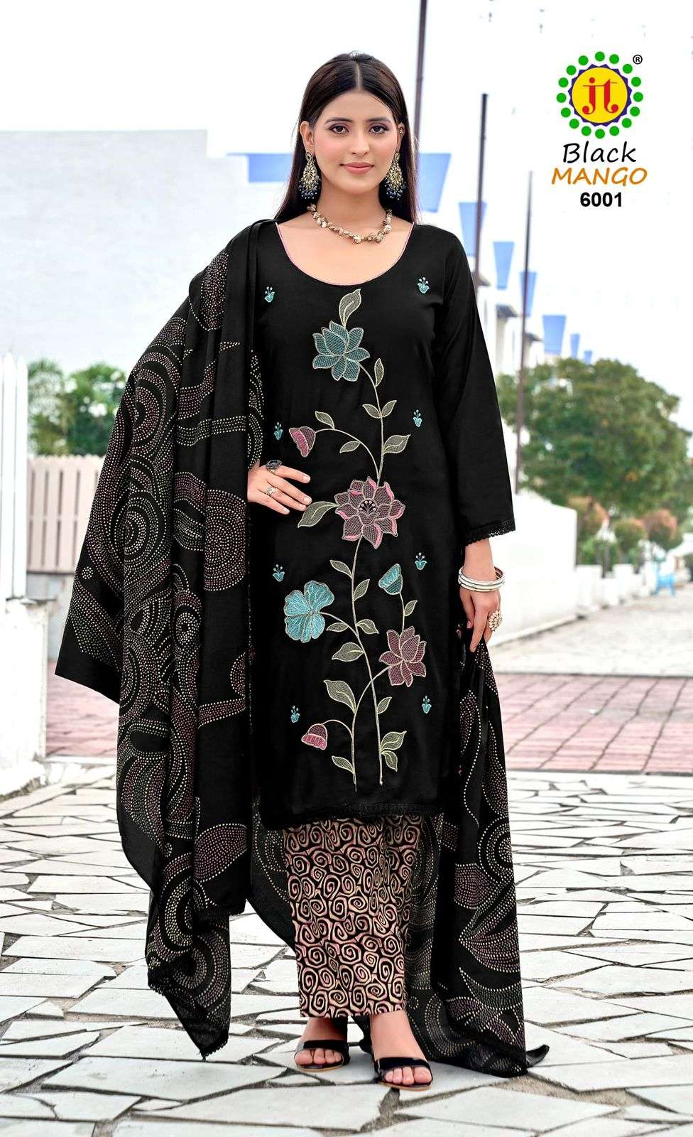 Jt Textile Black Mango Vol-06