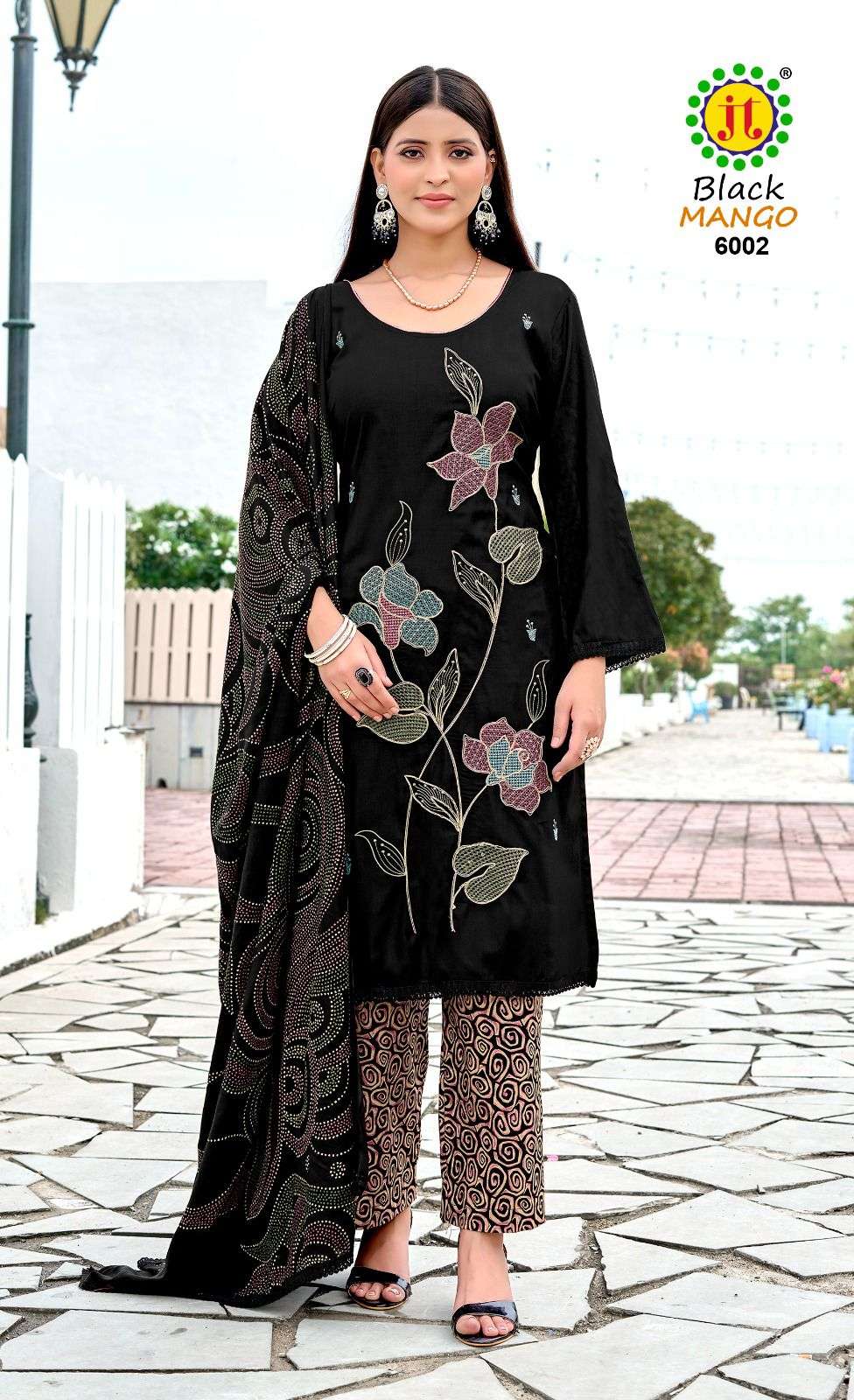 Jt Textile Black Mango Vol-06