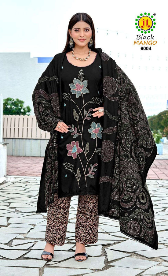 Jt Textile Black Mango Vol-06