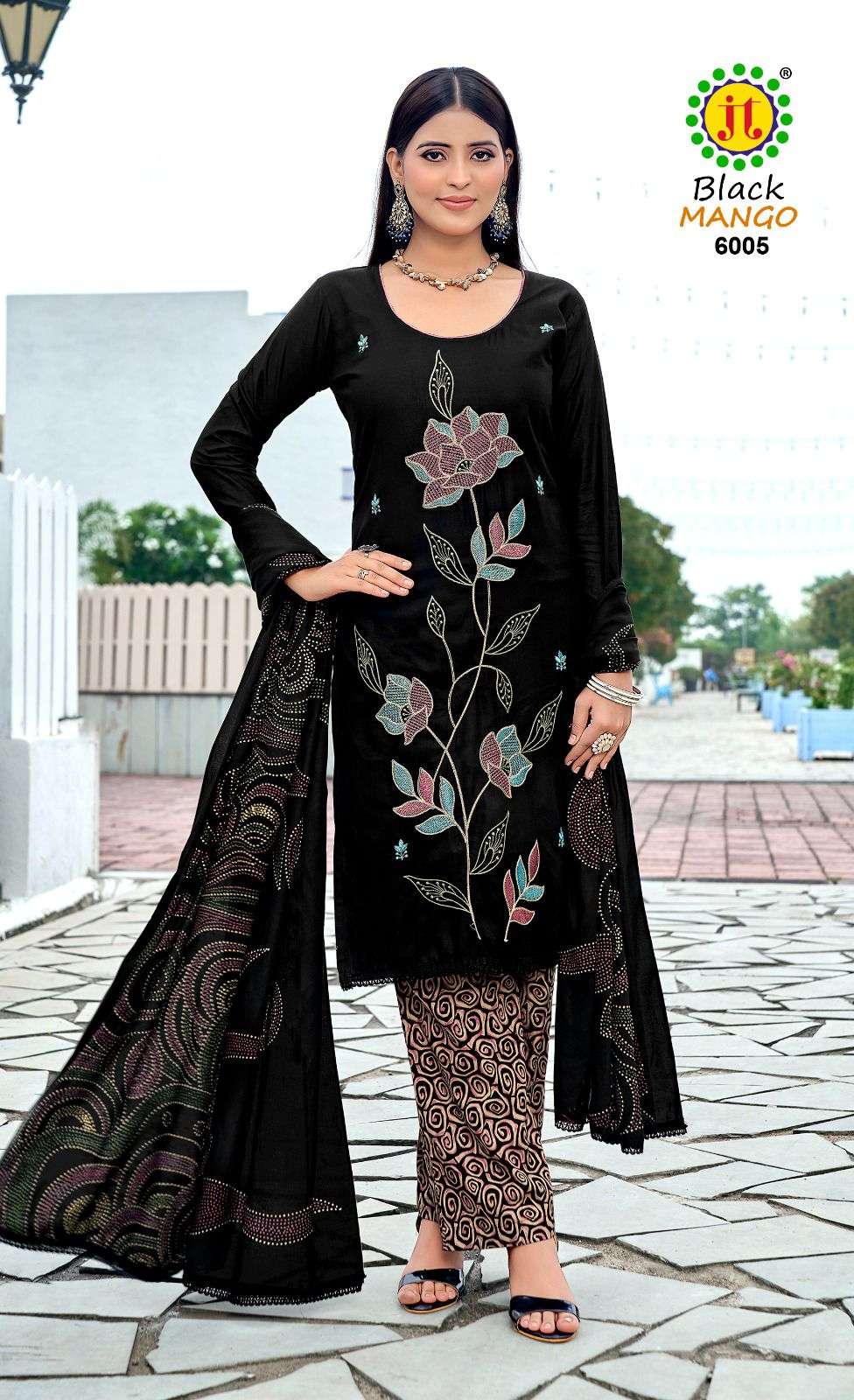 Jt Textile Black Mango Vol-06