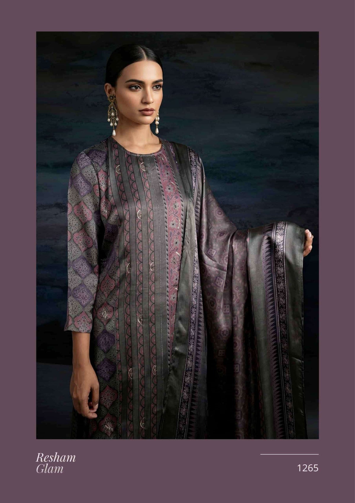 T And M Designer Resham Glam