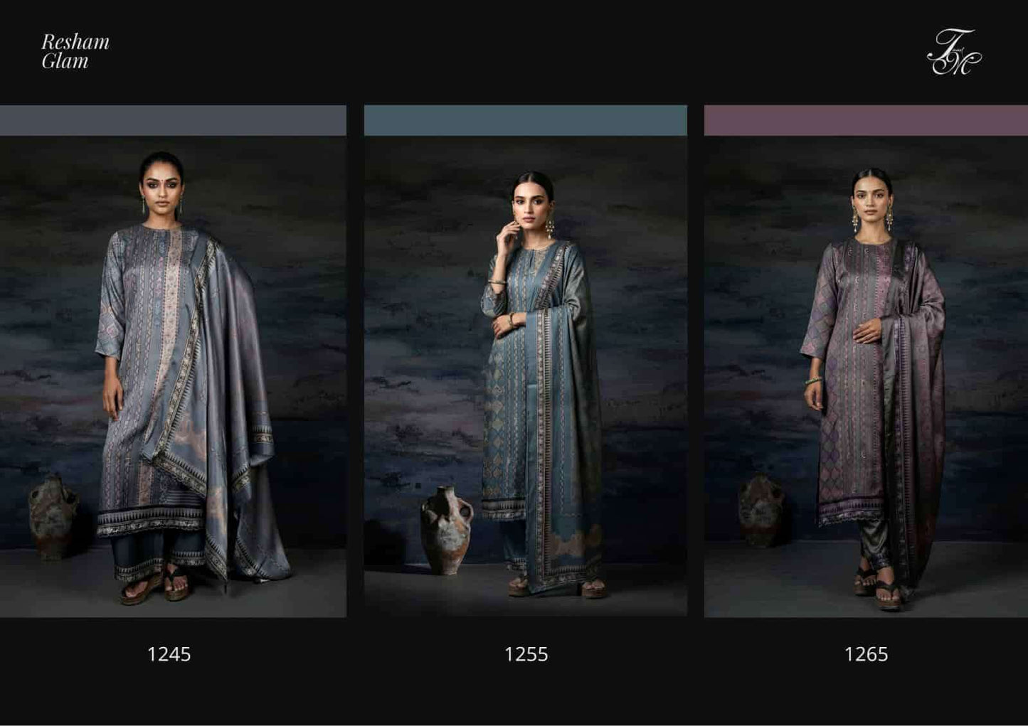 T And M Designer Resham Glam