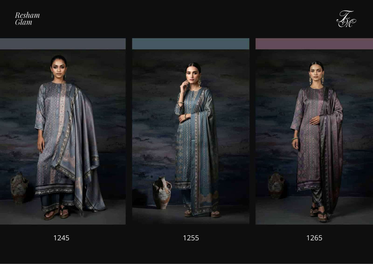 T And M Designer Resham Glam