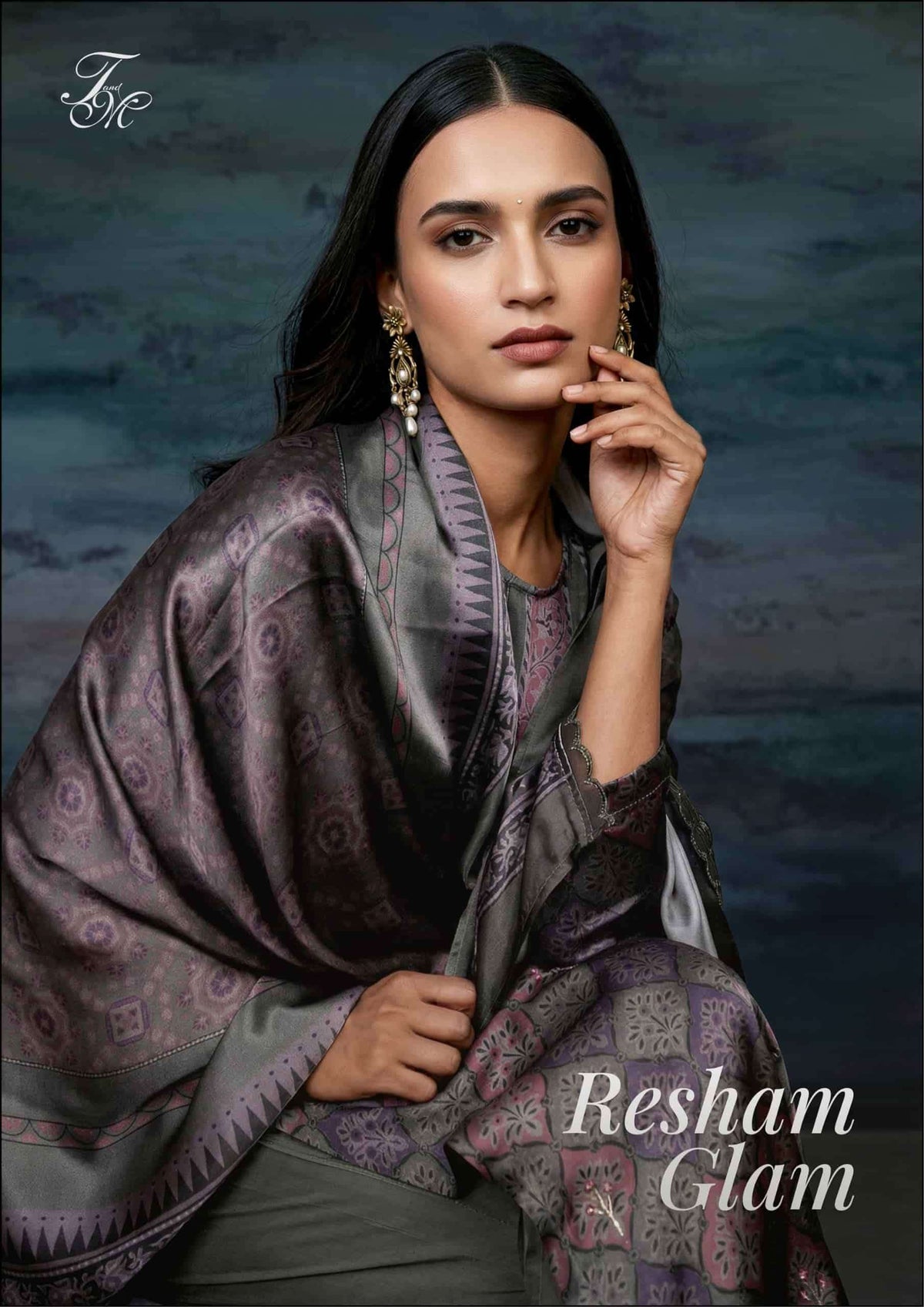 T And M Designer Resham Glam