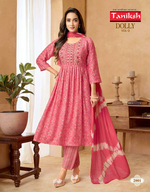 TANIKSH DOLLY VOL-2 Capsule Printed Anarkali Suit Set
