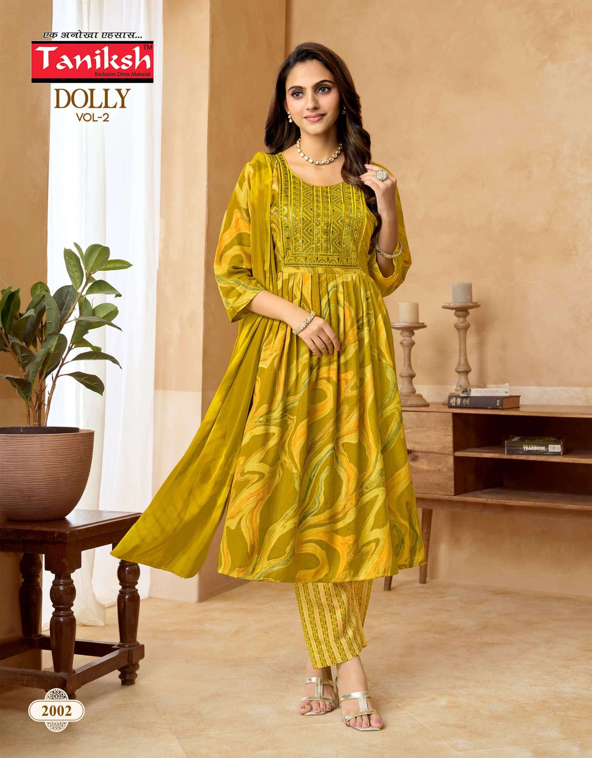 TANIKSH DOLLY VOL-2 Capsule Printed Anarkali Suit Set