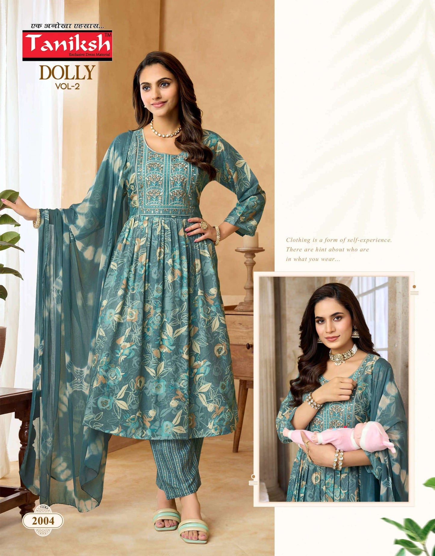 TANIKSH DOLLY VOL-2 Capsule Printed Anarkali Suit Set