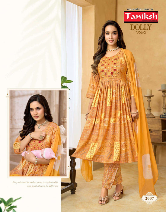 TANIKSH DOLLY VOL-2 Capsule Printed Anarkali Suit Set