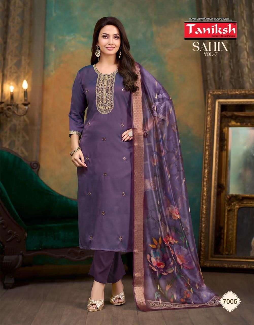 Taniksh Sahin Vol 7 Kurti Set Wholesale - Amrah Wholesale